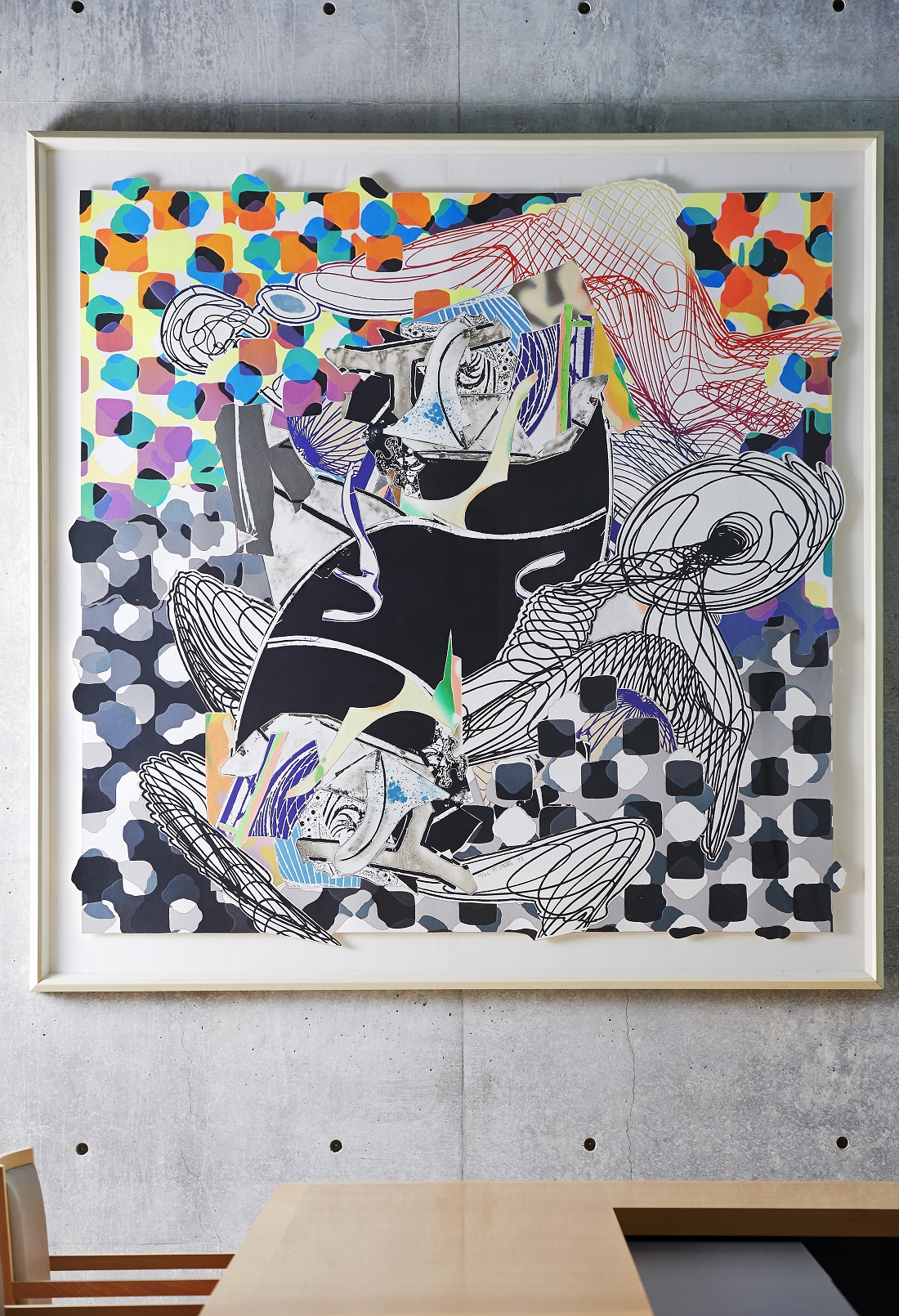 ダイニングにあるアート1 ダイニングにあるアート1