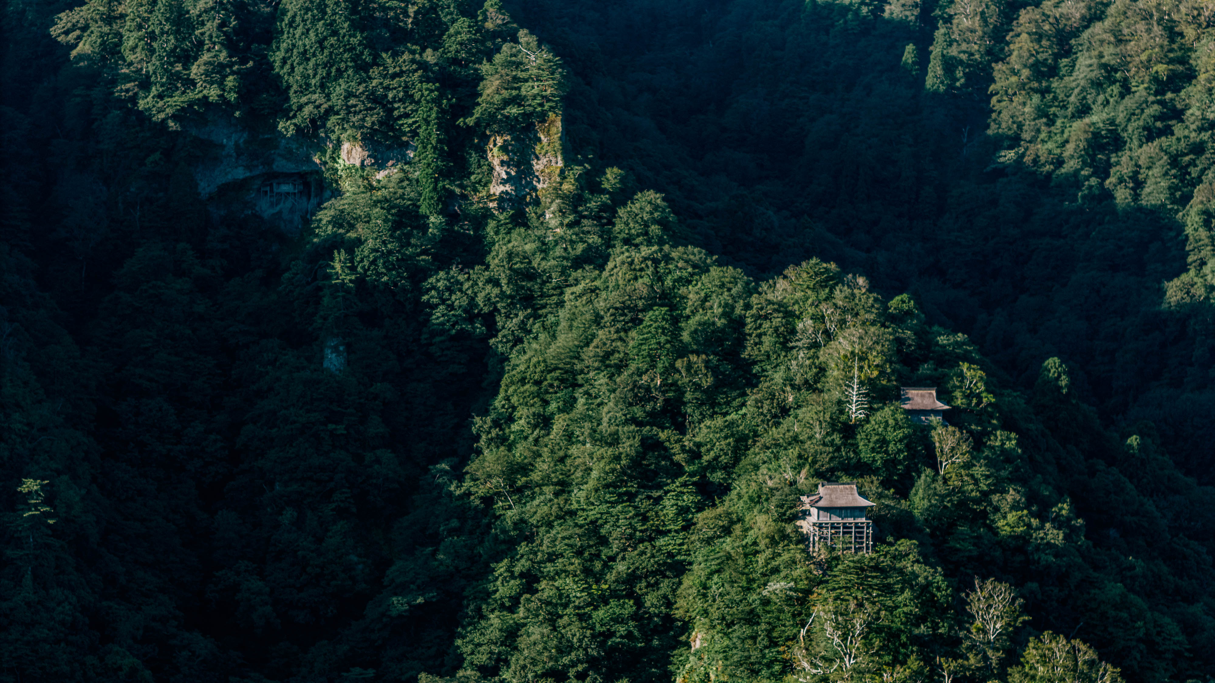 三徳山 全景2