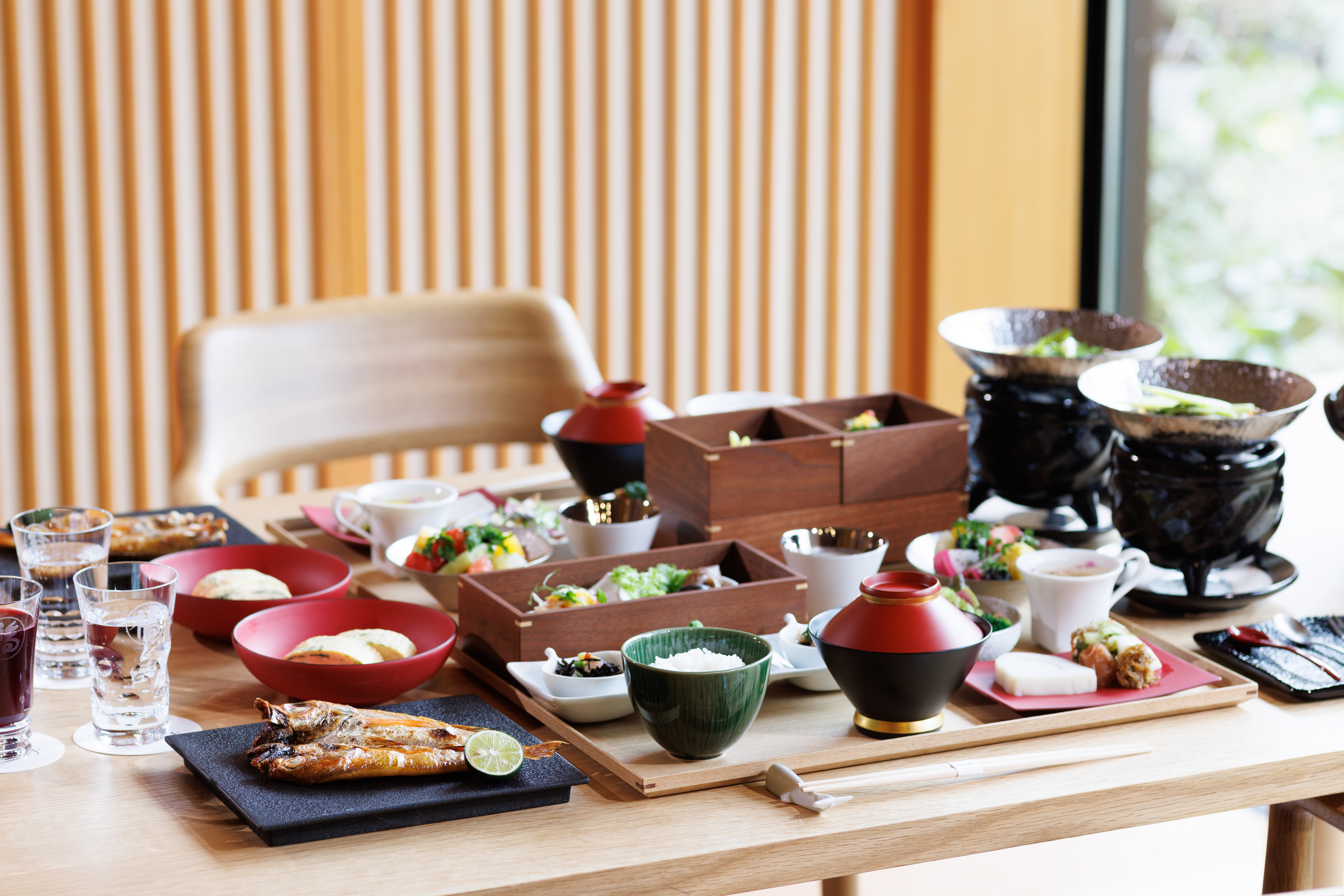 紫苑亭 朝食2