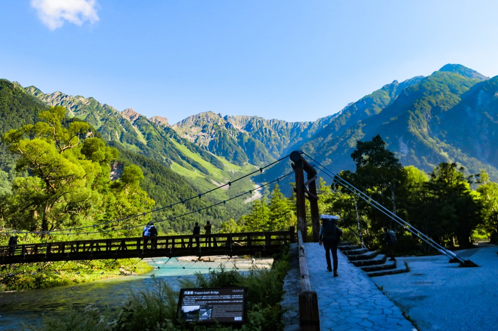 20210827-210827河童橋と穂高連峰_small-1