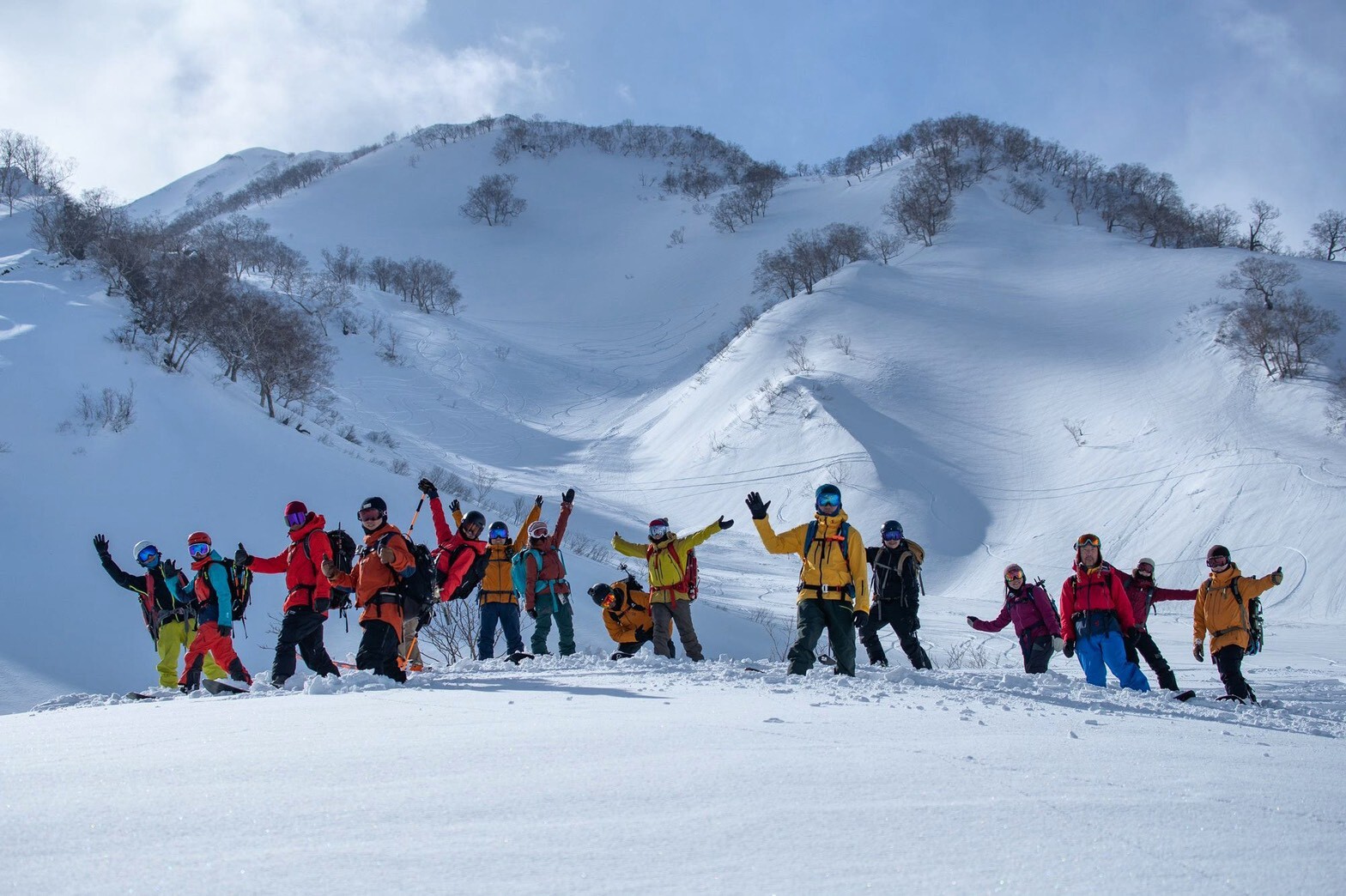 Summit group celebration