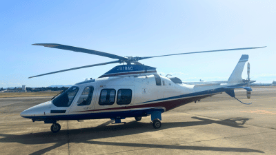AW109 VIPヘリコプター 外観（静岡発着）